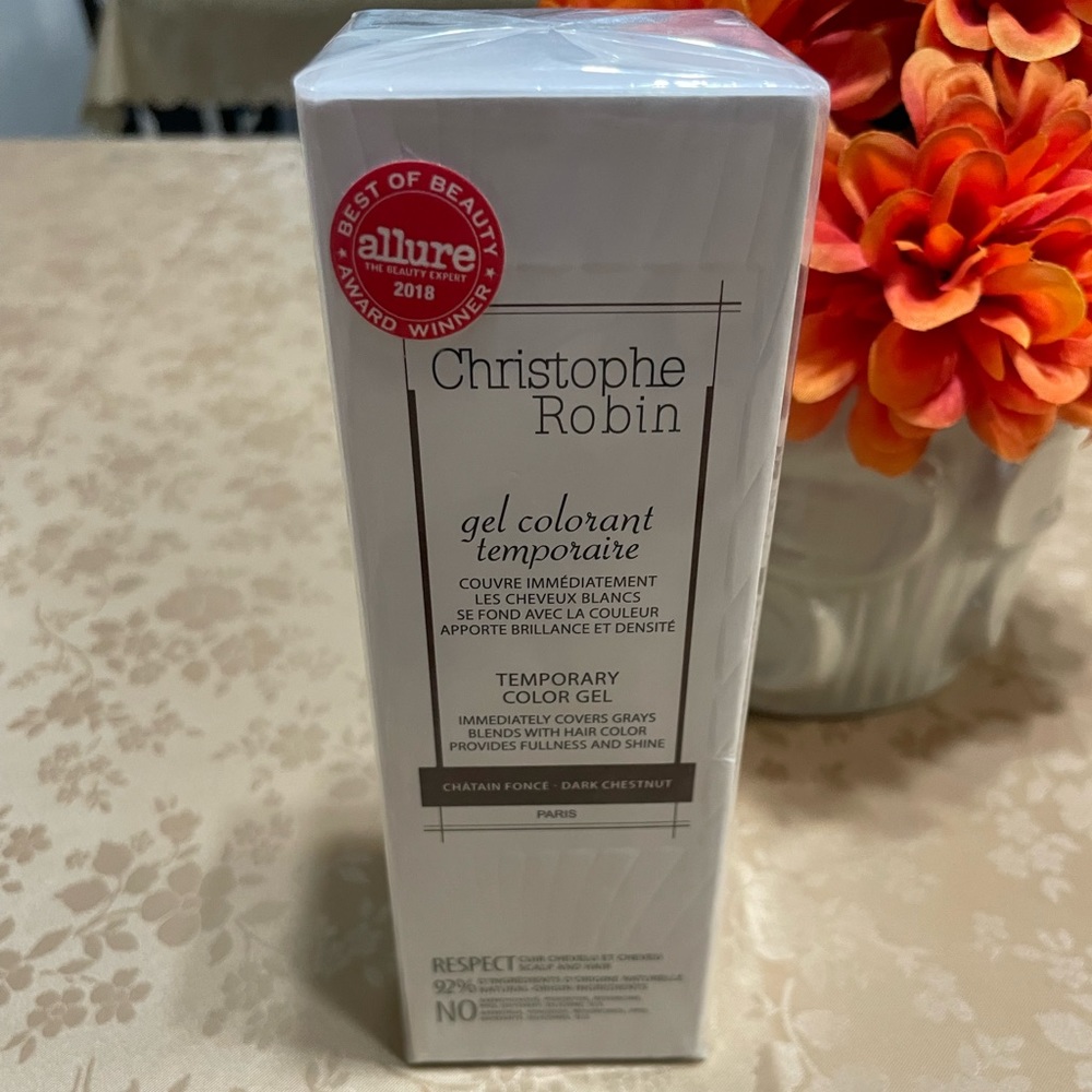 Christphe Robin Temporary Color Gel Dark Chestnut